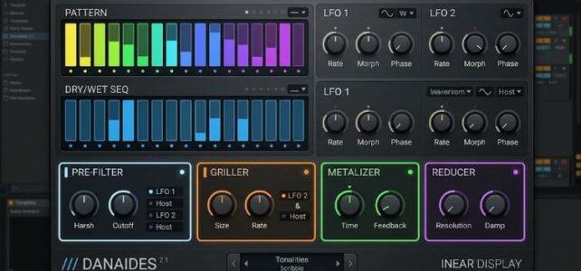 Why Inear Display Danaides 2.1 Brings 2013-Style Glitch Sequencing Back Into Modern DAWs